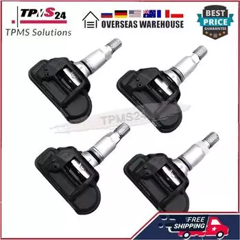 4 шт. для Maserati Ghibli Gran Turismo Quattroporte 433 МГц датчик монитора давления в шинах 670034786