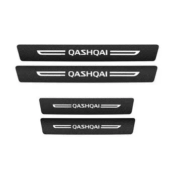 4 шт. для Nissan Qashqai J10 J11 - 2011 2010 2009 2008 2007 автомобильные пороги порога наклейки аксессуары 4pc