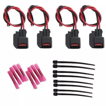 4 ШТ. Для Polaris RZR Жгут проводов для ремонта топливных форсунок RZR Ranger 570 800 900 Косичка 1204318