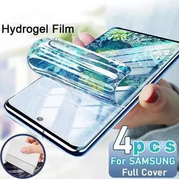 4 шт. для Samsung Galaxy S24 S22 S23 Ultra S21 S20 Plus FE защитная пленка для экрана Note 20 10 S 10 Lite Plus E S20FE A52 5G S 22 пленка For Samsung A12