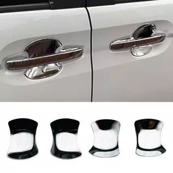 4 шт. для Suzuki Spacia Custom MK53S 2024 2024 автомобильная дверная ручка накладка отделка автомобильные аксессуары