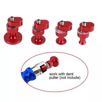 4 шт. для удаления вмятин от града в автомобиле, универсальные ручные инструменты 10 мм, 15 мм, 20 мм, 25 мм, инструменты для ремонта кузова автомобиля, листовые накладки для удаления вмятин в автомобиле 4pcs