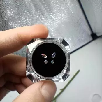 4 шт. драгоценные камни для зубов, прозрачные украшения для зубов, ювелирные изделия