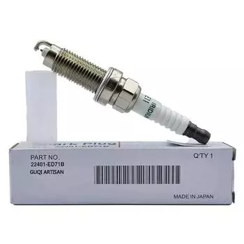 4 шт. Двойная иридиевая свеча зажигания 22401-ED71B FXE20HE11 для Nissan Tiida X-Trail Sentra Note Cube Juke Versa Micra Свеча зажигания 4PCS