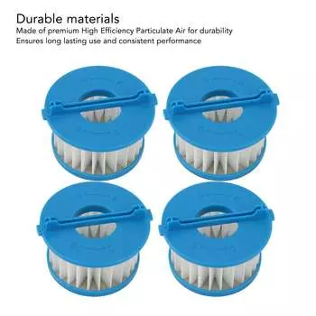 4 шт. Фильтр для пылесоса Профессиональные эффективные безопасные сменные фильтры для RYOBI TL905 PCL702 A32F02 Аксессуары для пылесоса