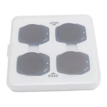 4 шт. Фильтры для камер дронов NDPL Поляризационный фильтр Уменьшение экспозиции Отражающий ND8PL ND16PL ND32PL ND63