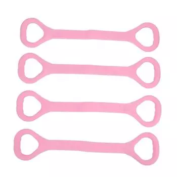 4 шт. фитнес-лента сопротивления для тренировки рук в форме восьмерки, эластичная веревка для растяжки фитнес-ленты для плеч