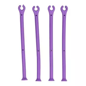 4 шт. фиксированный кронштейн для бокала для вина, силиконовый регулируемый гибкий держатель для бокалов для домашнего бара