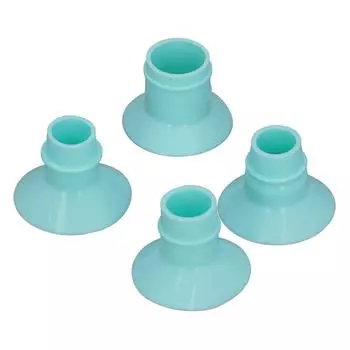 4 шт. Фланцевые вставки для ручного электрического грудного насоса Фланцевые вставки для грудного насоса Аксессуары для мамы