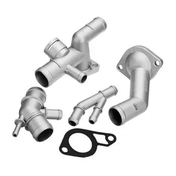 4 шт. фланцевый комплект для двигателя, трубное соединение, соединительные фланцы, модернизация, долговечная замена для 337 1.8T 06A121132A