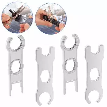 4 шт. гаечный ключ для разъема солнечной панели, инструмент для разборки разъема, гаечный ключ, портативный гаечный ключ для разъема солнечной панели, кабельная сборка