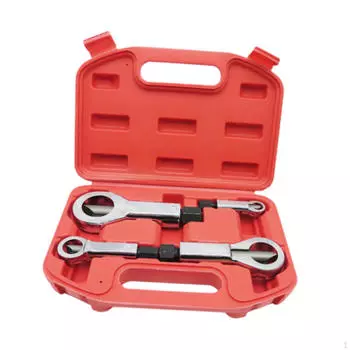 4 шт. Гайковерт, прочный износостойкий режущий инструмент для шуруповёрта для мастерской своими руками Red Storage box