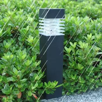 4 шт. газонные лампы на солнечных батареях с автоматическим включением/выключением, водонепроницаемые, простая установка, солнечные наземные подключаемые фонари, садовые украшения 4pcs White Light.