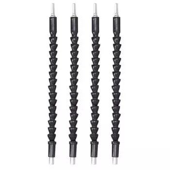 4шт гибкий удлинитель сверла 11,6 дюйма 1/4 дюйма соединение сверла гибкая отвертка