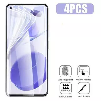 4 шт. гидрогелевая пленка для Xiaomi Mi 13 12 11 12T 11T Pro Ultra Защитная пленка для экрана для Xiaomi Mi 11 10 Lite 5G NE не стекло Note 8 чистый