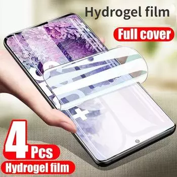 4 шт. гидрогелевая пленка для защиты экрана для Samsung Galaxy S10 S20 S21 S22 Plus S23 Ultra FE защитная пленка для экрана для Note 20 8 9 10