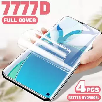 4 шт. гидрогелевая пленка на защитную пленку для экрана для Xiaomi Mi 11T 10T 11 Lite 12 Pro защитная пленка для экрана Redmi Note 11 10 9 8 7 Pro Xiaomi Mi 9 SE чистый