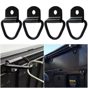 4 шт. Грузовой болт с крюком для прицепа на V-образном кольце, крепежные анкеры для грузов, крепежные анкеры