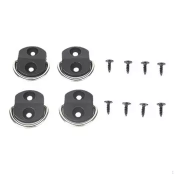 4 шт. Грузовой трос болт сетка стяжные крюки с 8 винтами крепеж D кольцо опускает прицепы