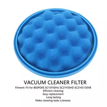 4 шт., губка для вакуумного фильтра, эффективная очистка, прочные детали пылесоса для SC15F50HU SC21F50HD SC21K5130VB