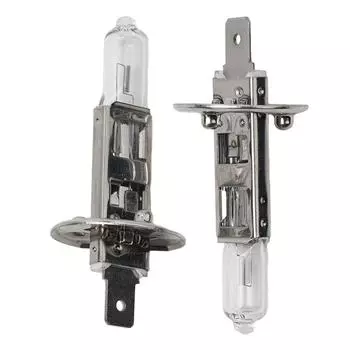 4 шт. H1 светодиодные галогенные лампы для фар белого света дальнего/ближнего света 12 В 6000 К 55 Вт автомобильные противотуманные фары автомобильные галогенные лампы CHINA
