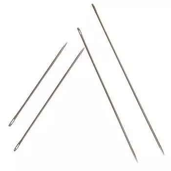 4 шт. иглы для ручного шитья, большой глаз, руководство для вышивки гобелена