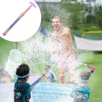 4 шт., игрушка для игры в бенгальские огни, романтическая игрушка для брызг с искрящимся распылителем, помповый пористый выпуск воды, игрушка для вечеринок у бассейна, сражений, предложений