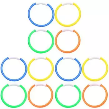 4 шт., игрушки для погружения в бассейн с героями мультфильмов, креативные аксессуары для бассейна (Дайвинг Кольцо)