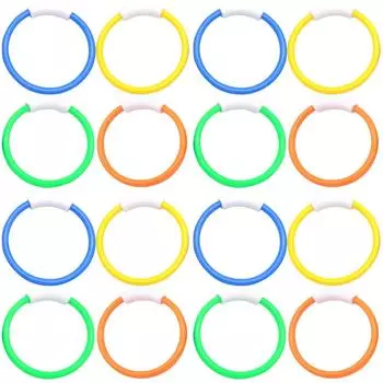 4 шт., игрушки для погружения в бассейн с героями мультфильмов, креативные аксессуары для бассейна (Дайвинг Кольцо)