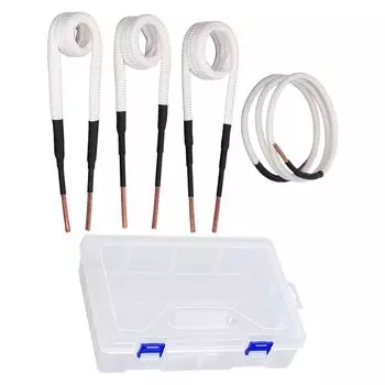 4 шт. индукционные нагревательные катушки 3,0 мм латунный сердечник электрический нагревательный индукционный комплект катушек для снятия гаек и болтов