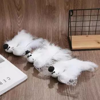 4 шт. Искусственные белые голуби, пластиковые перья, голуби любви и мира, имитация птиц, фигурки, домашние растения, садовые деревья, подвесные птицы