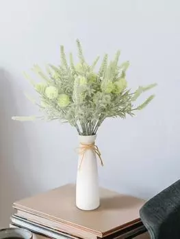 4 шт. искусственные шарики одуванчика, искусственный букет одуванчиков, искусственный цветок одуванчика для DIY, свадебные букеты, вечерние, домашний декор белый