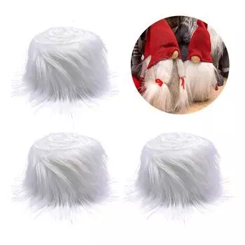 4 шт. искусственный мех отделка лиса кошка пушистая полосатая подушка для лица своими руками