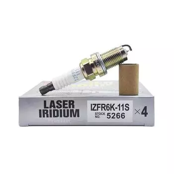 4 шт. IZFR6K-11S 5266 лазерные платиновые свечи зажигания для Honda Civic FRV 2006-2011 1.8L III 2.0L CRV 2006-2012 IZFR6K11S свеча