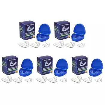 4 шт. капа для полости рта EVA против скрежета зубов спортивная капа для взрослых и детей