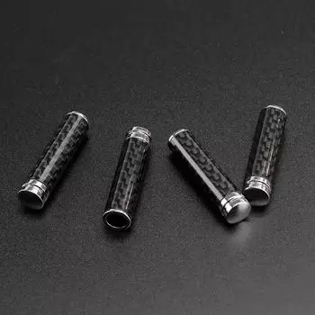 4 шт. карбоновый замок на дверь автомобиля, эмблема, значок, крышка значка для BMW 5/6/7 серии F10 F20 F30 GT F07 X3 F25 X4 F26 X5X6 чёрный