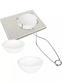 4 шт. керамический кварцевый тигель, чашка, плоскогубцы для тигля, устойчивые к высоким температурам зажимы, плавящаяся золотая чаша, плавление золота, серебра