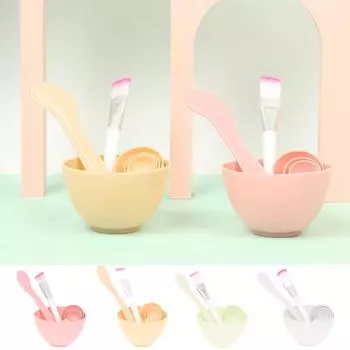 4 шт., кисть для лица, маска, набор ложек, маска, кисть, бар, косметический инструмент «сделай сам», инструмент для смешивания D
