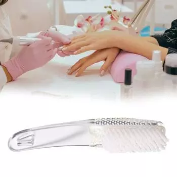 4 шт., кисти для скраба для ногтей, многофункциональные чистящие средства для ногтей, художественные инструменты, прочные ногти, красота