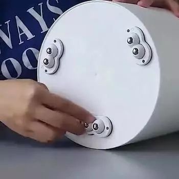 4 шт. клейкие неперфорированные универсальные колеса мебельная основа роликовые шариковые ролики ручная тележка бесшумные колеса Steel ball 4pcs