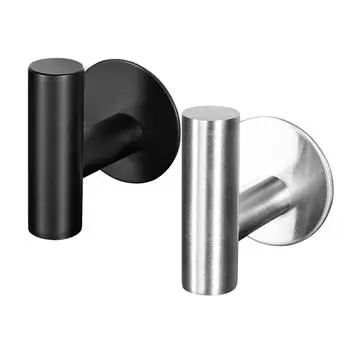 4 шт. клейкий настенный крючок из нержавеющей стали 304, водонепроницаемые влагостойкие крючки для ванной комнаты, дома, кухни, спальни серебряный