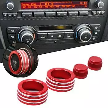 4 шт., кнопка переключения, крышка кондиционера, круг