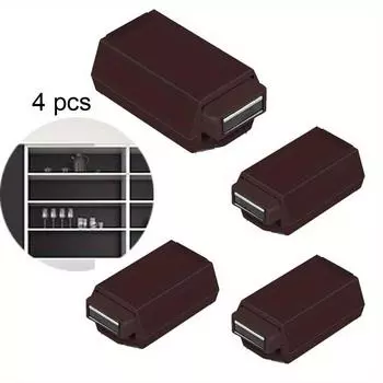 4 шт. Кнопка защелка мебельная фурнитура классическая дверная защелка защелка дверь окно шкаф раздвижной замок