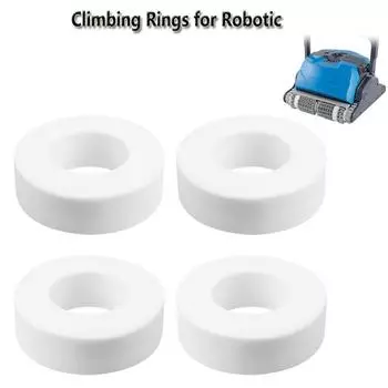 4 шт. кольца для скалолазания для робота-очистителя бассейна 6101611-4R, совместимые с Dolphin M200, M400, M500, DX3/DX4/DX6 и другими защитными кольцами