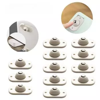 4 шт. колеса для мебели из нержавеющей стали роликовые самоклеящиеся ролики для дома 360 градусов подшипник нагрузки поворотные универсальные колеса ARI 4 PCS