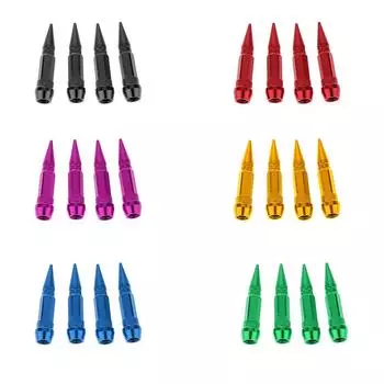 4 шт. колпачки для автомобильных клапанов шин из нержавеющей стали, колпачки для колесных клапанов шин, автомобильные воздушные колпачки, чехлы для транспортных средств, автомобилей, грузовиков чёрный