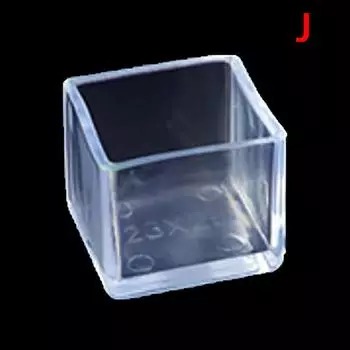 4 шт., колпачки для ножек стула, резиновые защитные накладки для ног, чехлы для мебели, носки 16mm