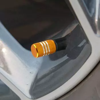 4 шт. колпачки для вентилей автомобильных шин, алюминиевые автомобильные пылезащитные колпачки, колпачки для воздушных вентилей шин, сменные детали, универсальные автомобильные аксессуары фиолетовый