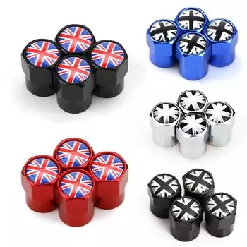 4 шт. колпачки для воздушных клапанов колес автомобиля, аксессуары для MINI COOPER S JCW F56 F55 F60 R55 R56 R58 R60 R61, автомобильные внешние аксессуары чёрный