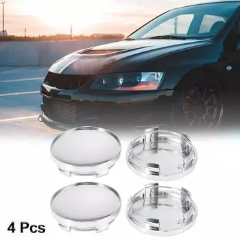 4 шт. Колпаки центрального колеса автомобиля из АБС-пластика, наружный диаметр: 59мм